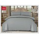 Lenjerie de pat dublu din damasc cu elastic, 4 piese, cearceaf pentru pat 180x200cm, KD-04