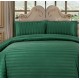 Lenjerie de pat dublu din damasc cu elastic, 4 piese, cearceaf pentru pat 180x200cm, KD-02