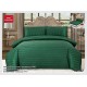 Lenjerie de pat dublu din damasc cu elastic, 4 piese, cearceaf pentru pat 180x200cm, KD-02