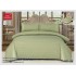 Lenjerie de pat dublu din damasc cu elastic, 4 piese, cearceaf pentru pat 180x200cm, KD-06