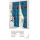 Set Lenjerie Eleganta si 2 Draperii pentru pat dublu din Bumbac Finet compus din 8 piese, Cearceaf de pat 230x240cm, NW20