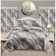Set Lenjerie Eleganta si 2 Draperii pentru pat dublu din Bumbac Finet compus din 8 piese, Cearceaf de pat 230x240cm, NW21