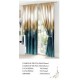 Set Lenjerie Eleganta si 2 Draperii pentru pat dublu din Bumbac Finet compus din 8 piese, Cearceaf de pat 230x240cm, NW22