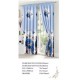 Set Lenjerie Eleganta si 2 Draperii pentru pat dublu din Bumbac Finet compus din 8 piese, Cearceaf de pat 230x240cm, NW23