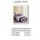 Set Lenjerie Eleganta pentru pat dublu din Bumbac Finet compus din 6 piese, Cearceaf de pat 240x250cm, NW44