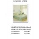 Set Lenjerie Eleganta pentru pat dublu din Bumbac Finet compus din 6 piese, Cearceaf de pat 240x250cm, NW46