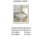Set Lenjerie Eleganta pentru pat dublu din Bumbac Finet compus din 6 piese, Cearceaf de pat 240x250cm, NW47