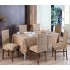 Set 6 huse elastice pentru scaune, Universal, model Jacquard, SCU3