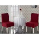 Set 6 huse elastice pentru scaune, Universal, model Jacquard, SCU5
