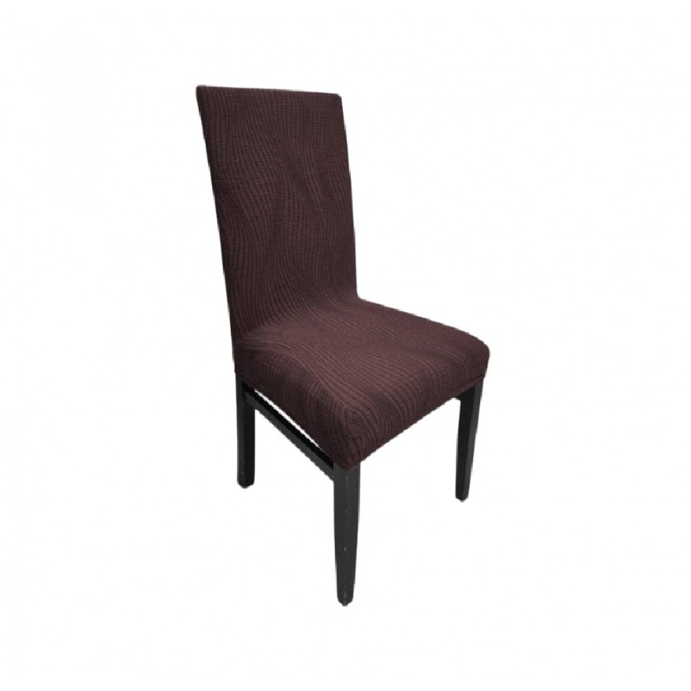 Set 6 huse elastice pentru scaune, Universal, model Jacquard, SCU8
