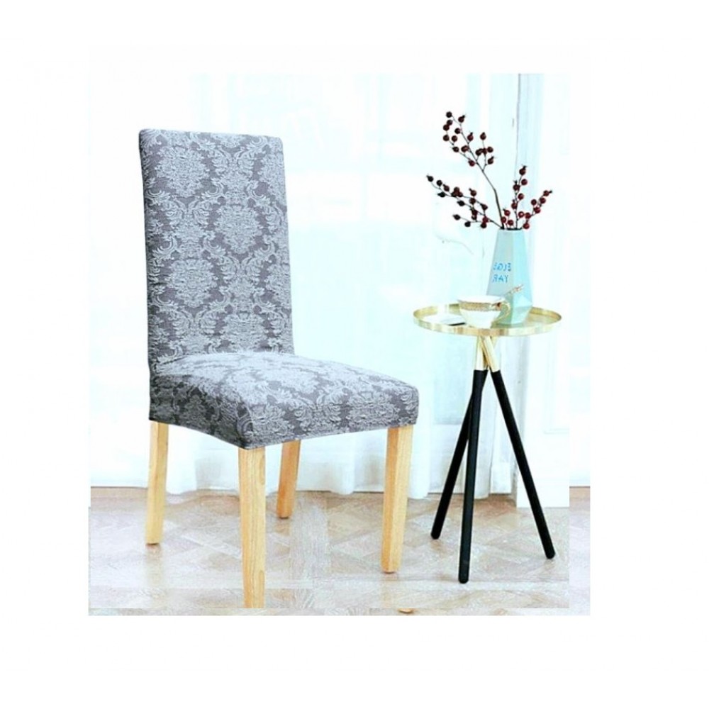 Set 6 huse elastice pentru scaune, Universal, model Jacquard, SCU10