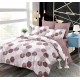 Set Lenjerie Eleganta pentru pat dublu din Bumbac Finet compus din 6 piese, Cearceaf de pat cu elastic 180x200cm+25cm, NW57