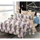 Set Lenjerie Eleganta pentru pat dublu din Bumbac Finet compus din 6 piese, Cearceaf de pat cu elastic 180x200cm+25cm, NW59