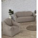 Set huse elastice pentru canapea 3 Locuri si 2 fotolii, fara volanas, model Jacquard, SCU19