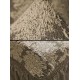 Husa elastica pentru fotoliu, cu volanas si model Jacquard, SCU33