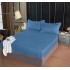 Husa de pat tip Damasc cu Elastic cu 2 fete de perna,Primavara, 160x200 cm+25cm, EE125