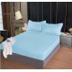 Husa de pat tip Damasc cu Elastic cu 2 fete de perna,Primavara, 160x200 cm+25cm, EE128