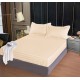 Husa de pat tip Damasc cu Elastic cu 2 fete de perna,Primavara, 160x200 cm+25cm, EE101