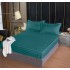 Husa de pat tip Damasc cu Elastic cu 2 fete de perna,Primavara, 160x200 cm+25cm, EE103