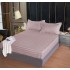 Husa de pat tip Damasc cu Elastic cu 2 fete de perna,Primavara, 160x200 cm+25cm, EE056