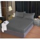 Husa de pat tip Damasc cu Elastic cu 2 fete de perna,Primavara, 160x200 cm+25cm, EE083