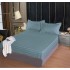 Husa de pat tip Damasc cu Elastic cu 2 fete de perna,Primavara, 160x200 cm+25cm, EE110