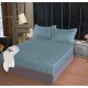 Husa de pat tip Damasc cu Elastic cu 2 fete de perna,Primavara, 160x200 cm+25cm, EE110