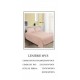 Set Lenjerie Eleganta tip Damasc pentru pat dublu din Bumbac finet, compus din 6 piese, Cearceaf de pat 220x240cm, LL-10