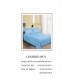 Set Lenjerie Eleganta tip Damasc pentru pat dublu din Bumbac finet, compus din 6 piese, Cearceaf de pat 220x240cm, LL-22