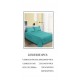 Set Lenjerie Eleganta tip Damasc pentru pat dublu din Bumbac finet, compus din 6 piese, Cearceaf de pat 220x240cm, LL-18