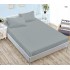 Husa de pat tip Damasc cu Elastic si 2 fete de perna, pat 2 persoane,180x200 cm+25cm, SH165