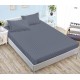 Husa de pat tip Damasc cu Elastic si 2 fete de perna, pat 2 persoane,180x200 cm+25cm, SH170