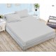 Husa de pat tip Damasc cu Elastic si 2 fete de perna, pat 2 persoane,180x200 cm+25cm, SH169