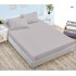 Husa de pat tip Damasc cu Elastic si 2 fete de perna, pat 2 persoane,180x200 cm+25cm, SH168