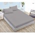 Husa de pat tip Damasc cu Elastic si 2 fete de perna, pat 2 persoane,180x200 cm+25cm, SH104