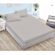 Husa de pat tip Damasc cu Elastic si 2 fete de perna, pat 2 persoane,180x200 cm+25cm, SH111