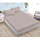 Husa de pat tip Damasc cu Elastic si 2 fete de perna, pat 2 persoane,180x200 cm+25cm, SH101