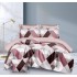 Set Lenjerie Eleganta pentru pat dublu din Bumbac Finet compus din 8 piese, Cearceaf de pat 220x240cm, SNH2