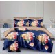 Set Lenjerie Eleganta pentru pat dublu din Bumbac Finet compus din 8 piese, Cearceaf de pat 220x240cm, SNH4