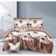 Set Lenjerie Eleganta pentru pat dublu din Bumbac Finet compus din 8 piese, Cearceaf de pat 220x240cm, SNH7