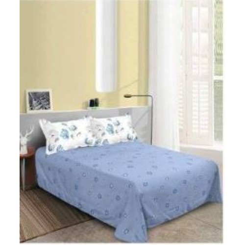 Set Lenjerie Eleganta pentru pat dublu din Bumbac Finet compus din 8 piese, Cearceaf de pat 220x240cm, SNH8