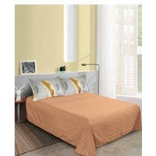 Set Lenjerie Eleganta pentru pat dublu din Bumbac Finet compus din 8 piese, Cearceaf de pat 220x240cm, SNH10
