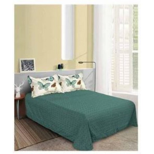 Set Lenjerie Eleganta pentru pat dublu din Bumbac Finet compus din 8 piese, Cearceaf de pat 220x240cm, SNH11