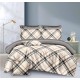 Set Lenjerie Eleganta pentru pat dublu din Bumbac Finet compus din 8 piese, Cearceaf de pat 220x240cm, SNH16