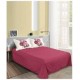 Set Lenjerie Eleganta pentru pat dublu din Bumbac Finet compus din 8 piese, Cearceaf de pat 220x240cm, SNH17