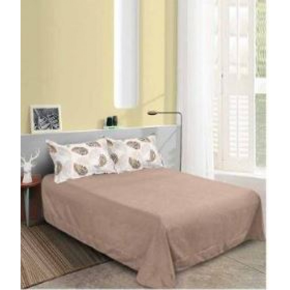 Set Lenjerie Eleganta pentru pat dublu din Bumbac Finet compus din 8 piese, Cearceaf de pat 220x240cm, SNH21