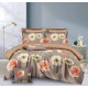 Set Lenjerie Eleganta pentru pat dublu din Bumbac Finet compus din 8 piese, Cearceaf de pat 220x240cm, SNH25