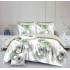 Set Lenjerie Eleganta pentru pat dublu din Bumbac Finet compus din 8 piese, Cearceaf de pat 220x240cm, SNH26
