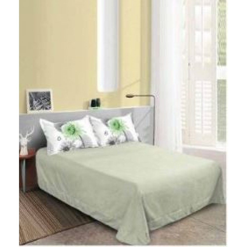 Set Lenjerie Eleganta pentru pat dublu din Bumbac Finet compus din 8 piese, Cearceaf de pat 220x240cm, SNH26