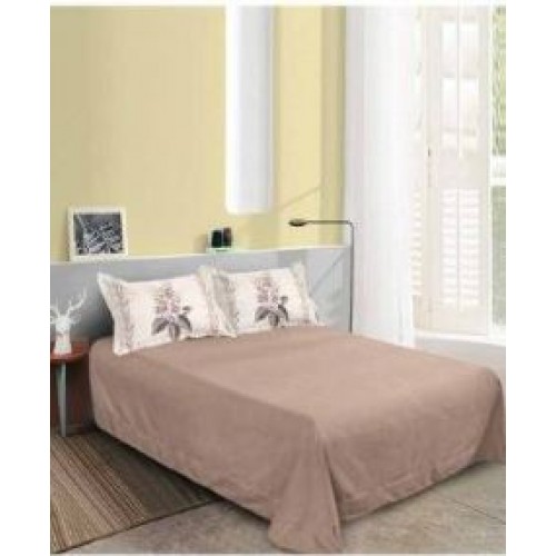 Set Lenjerie Eleganta pentru pat dublu din Bumbac Finet compus din 8 piese, Cearceaf de pat 220x240cm, SNH27
